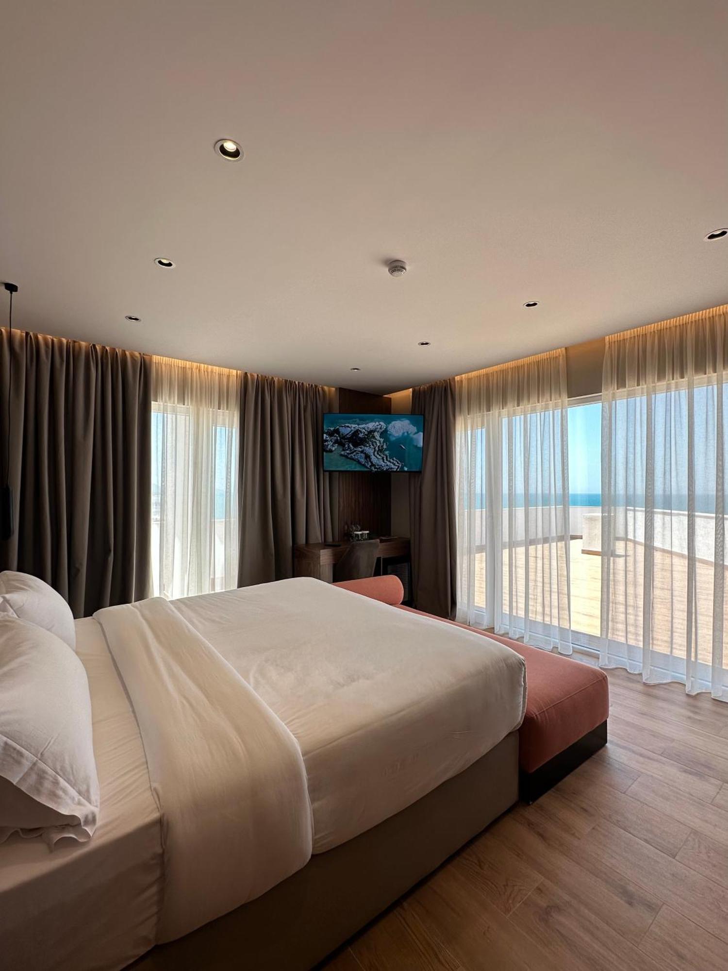 Klajdi Resort & Spa โกเลม ห้อง รูปภาพ A bedroom at the hotel