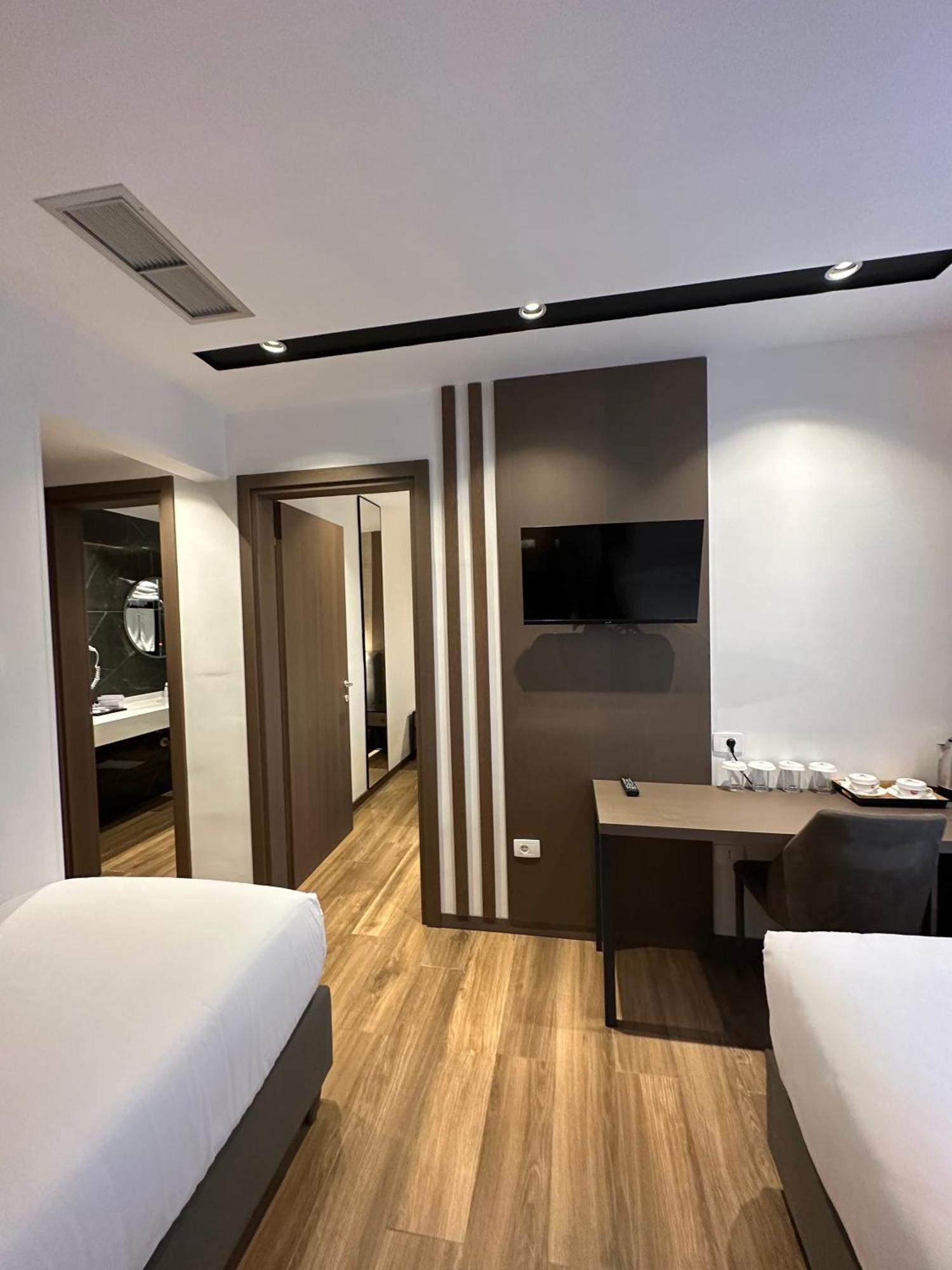 Klajdi Resort & Spa โกเลม ห้อง รูปภาพ A typical room at the hotel