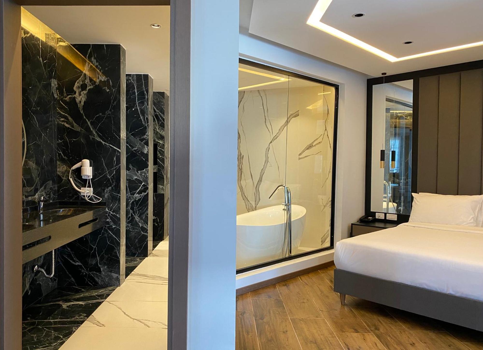Klajdi Resort & Spa โกเลม ห้อง รูปภาพ A bedroom at the hotel